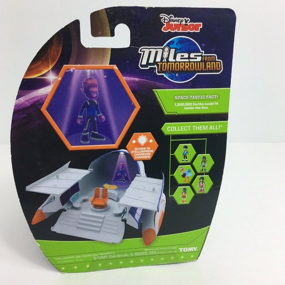 Disney Junior Miles From Tomorrowland Pip Action Figure Tomy Pink Space 3" New - Picture 2 of 12